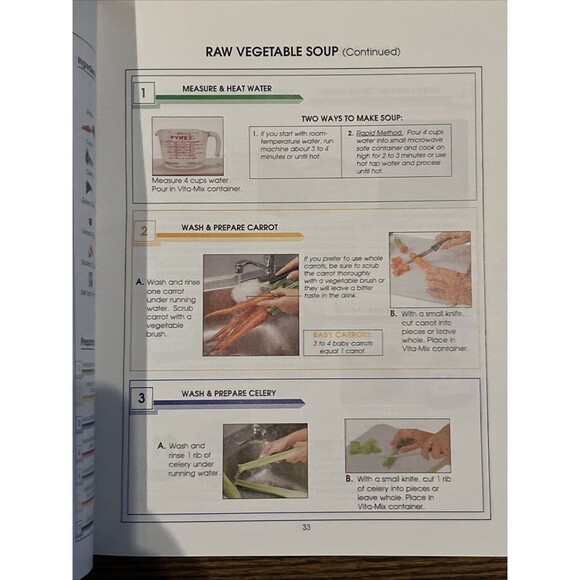 VITA-MIX Recipes and Instructions For Household Use Book Guide Lot of 2 - Picture 4 of 7